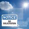 Signmission No Solicitation OSHA Notice Sign, Plastic, 14in W x 10in L, 2PK OS-2PACK-NS-P-1014-L-16197 - alternate 6